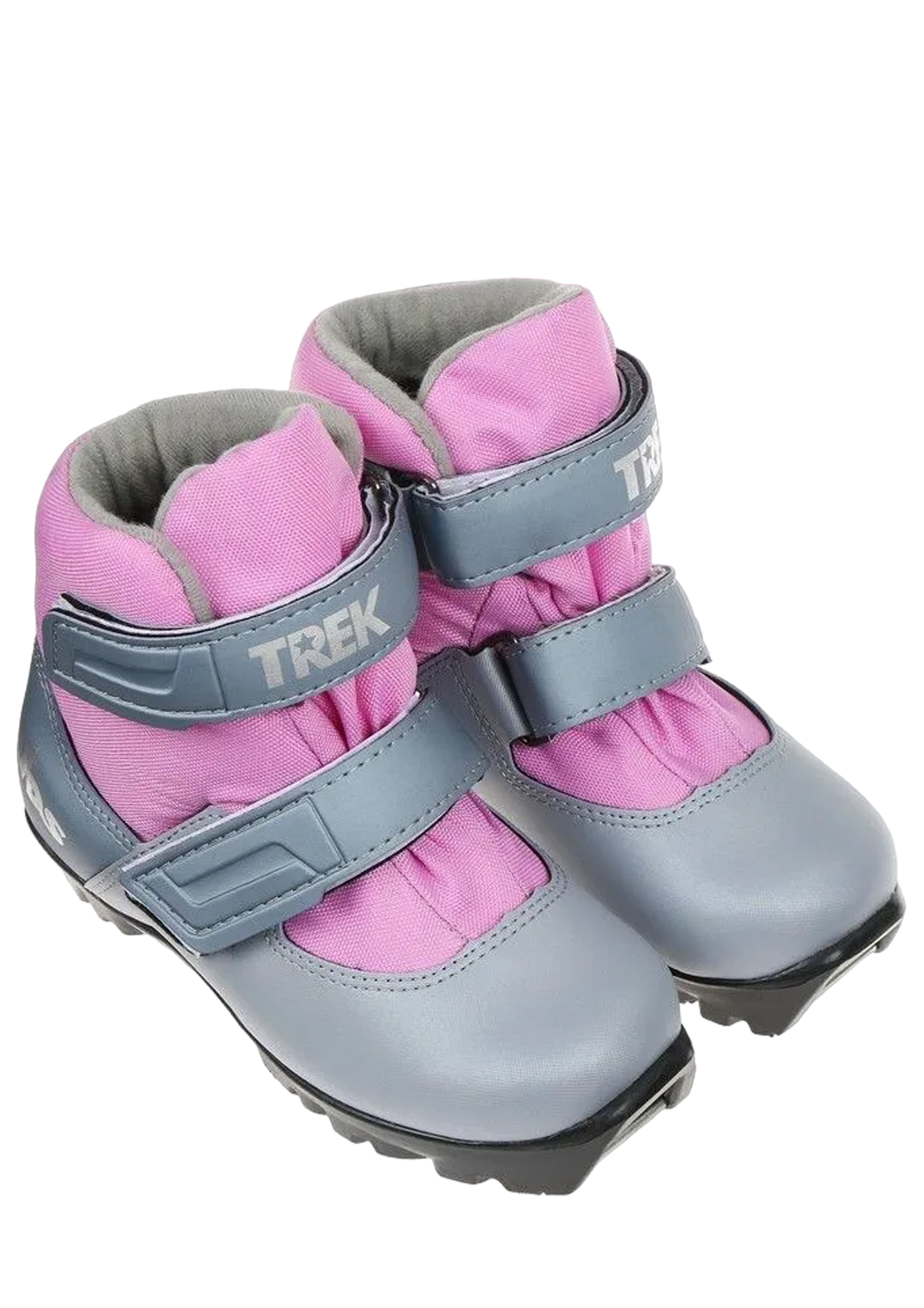 Ботинки лыжные NNN TREK Kids4 металлик