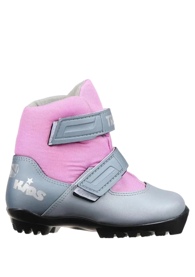 Ботинки лыжные NNN TREK Kids4 металлик